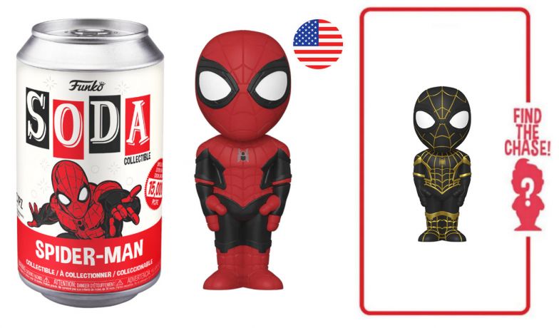 Figurine Funko Soda Spider-Man: No Way Home Spider-Man (Canette Rouge)
