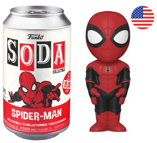 Figurine Funko Soda Spider-Man: No Way Home Spider-Man (Canette Rouge)