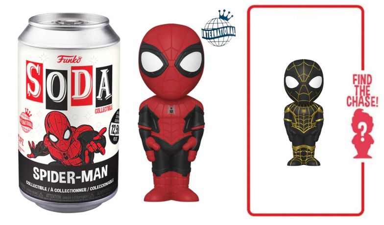 Figurine Funko Soda Spider-Man: No Way Home Spider-Man (Canette Noire)