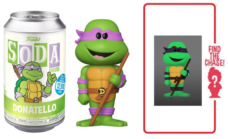 Figurine Funko Soda Tortues Ninja Donatello (Canette Verte)