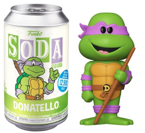 Figurine Funko Soda Tortues Ninja Donatello (Canette Verte)