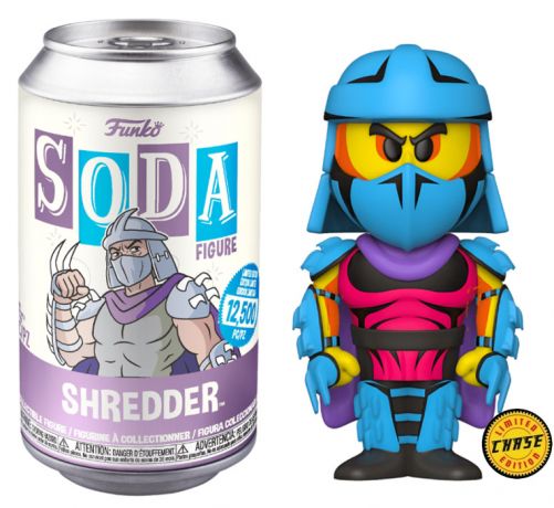 Figurine Funko Soda Tortues Ninja  Shredder (Canette Rose) [Chase]