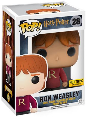 Figurine Funko Pop Harry Potter #28 Ron Weasley avec Pull