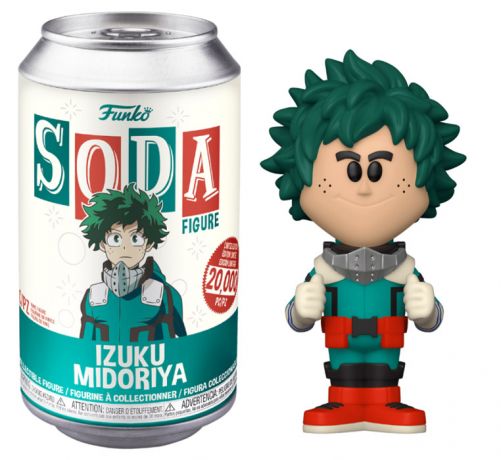 Figurine Funko Soda My Hero Academia Izuku Midoriya (Canette Verte)