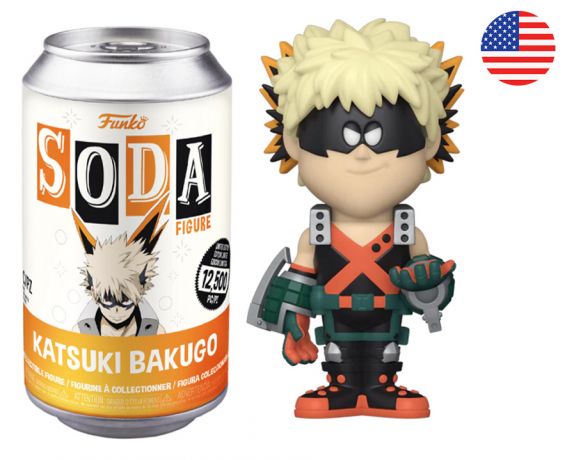 Figurine Funko Soda My Hero Academia Katsuki Bakugo (Canette Orange)