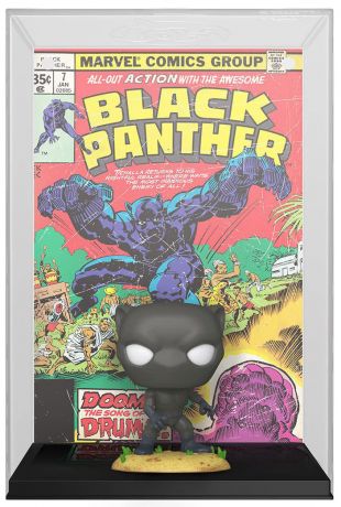 Figurine Funko Pop Marvel Comics #18 Black Panther - Comic Cover