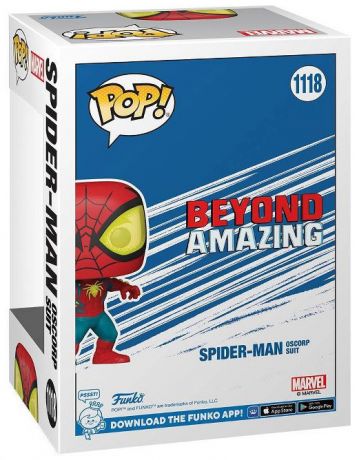 Figurine Funko Pop Marvel Comics #1118 Spider-Man Oscorp Costume