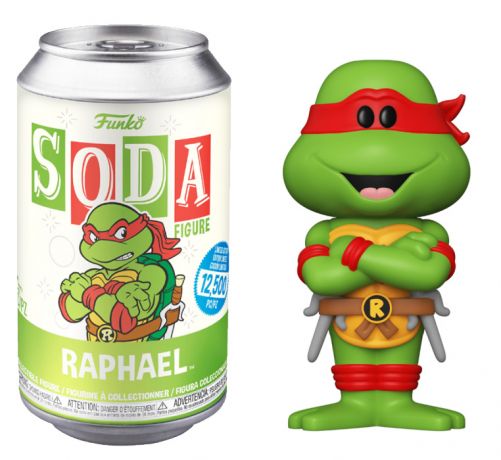 Figurine Funko Soda Tortues Ninja Raphael (Canette Verte)