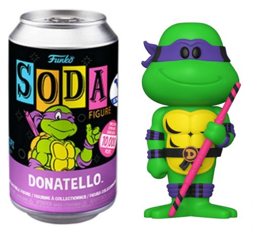 Figurine Funko Soda Tortues Ninja Donatello (Canette Violette)