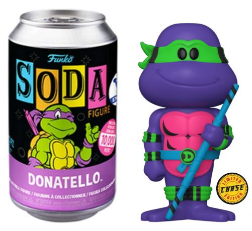 Figurine Funko Soda Tortues Ninja Donatello (Canette Violette) [Chase]
