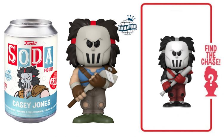 Figurine Funko Soda Tortues Ninja Casey Jones (Canette Bleue)