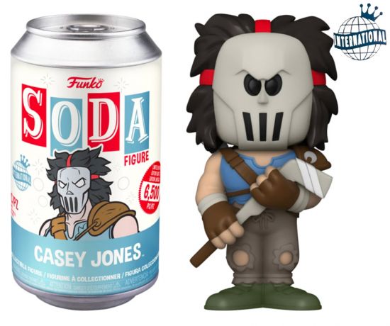 Figurine Funko Soda Tortues Ninja Casey Jones (Canette Bleue)