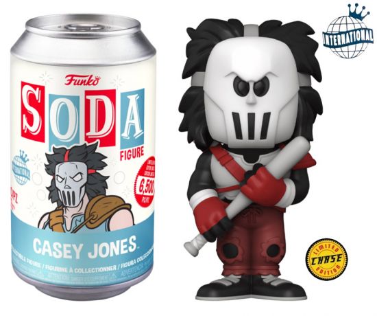 Figurine Funko Soda Tortues Ninja Casey Jones (Canette Bleue) [Chase]