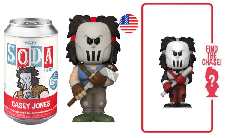 Figurine Funko Soda Tortues Ninja Casey Jones (Canette Rouge)