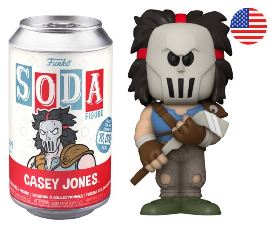 Figurine Funko Soda Tortues Ninja Casey Jones (Canette Rouge)