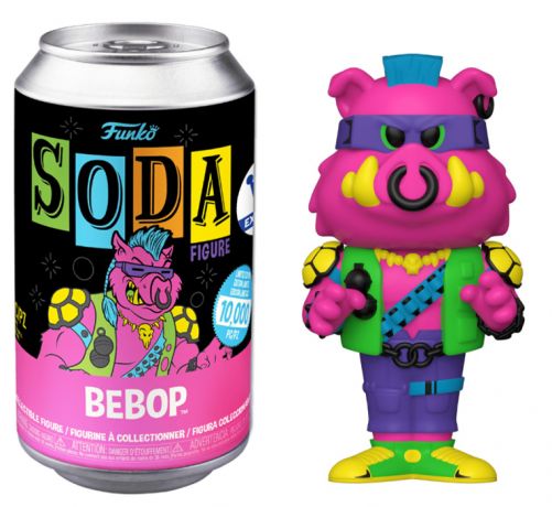 Figurine Funko Soda Tortues Ninja Bebop (Canette Rose)