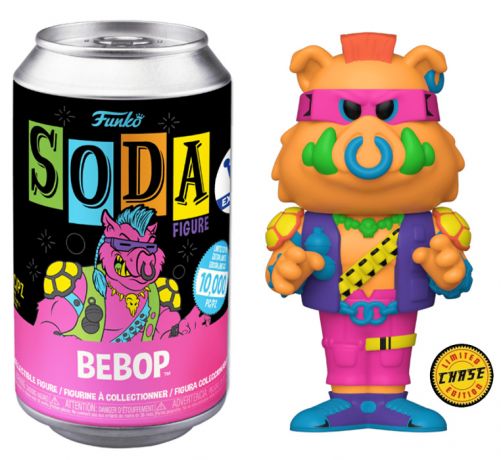 Figurine Funko Soda Tortues Ninja Bebop (Canette Rose) [Chase]