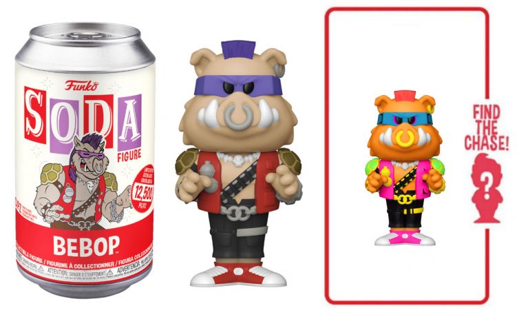 Figurine Funko Soda Tortues Ninja Bebop (Canette Rouge)