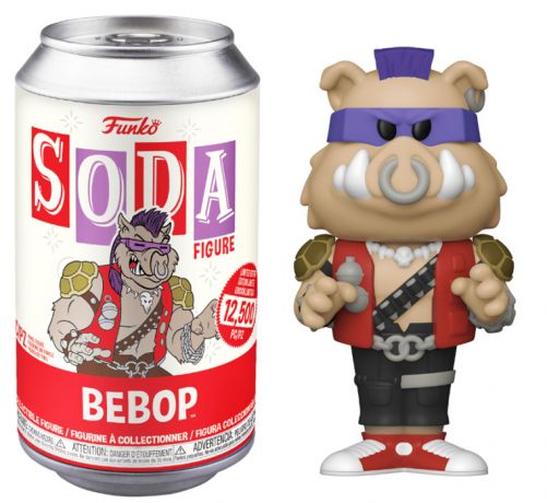 Figurine Funko Soda Tortues Ninja Bebop (Canette Rouge)