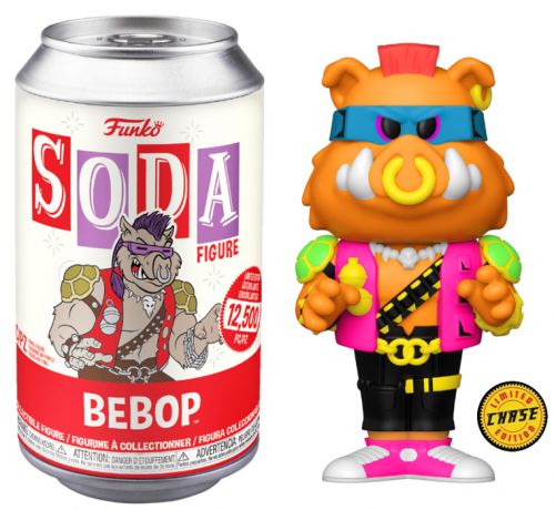 Figurine Funko Soda Tortues Ninja Bebop (Canette Rouge) [Chase]