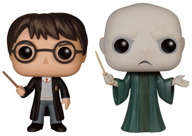 Figurine Funko Pop Harry Potter Harry Potter & Lord Voldemort - 2 Pack