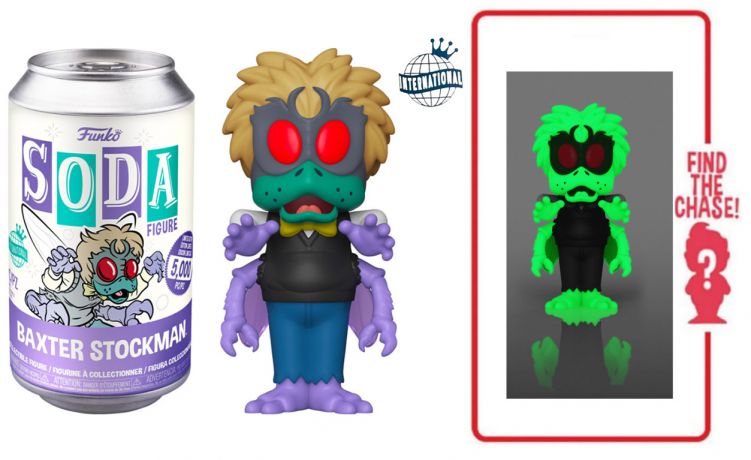 Figurine Funko Soda Tortues Ninja Baxter Stockman (Canette Violette)