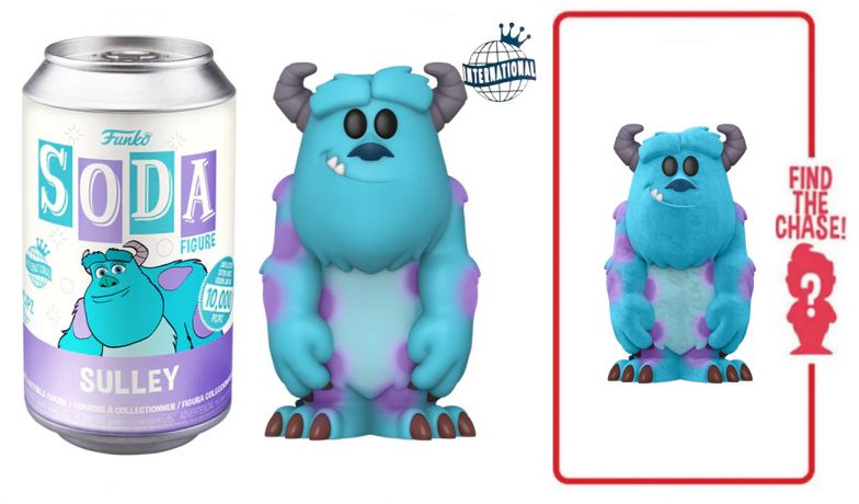 Figurine Funko Soda Monstres et Compagnie [Disney] Sulli (Canette Violette)