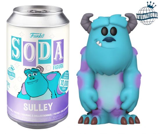 Figurine Funko Soda Monstres et Compagnie [Disney] Sulli (Canette Violette)