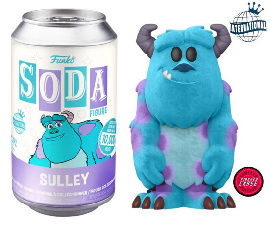 Figurine Funko Soda Monstres et Compagnie [Disney] Sulli (Canette Violette) [Chase]