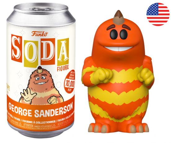 Figurine Funko Soda Monstres et Compagnie [Disney] George Sanderson (Canette Orange)