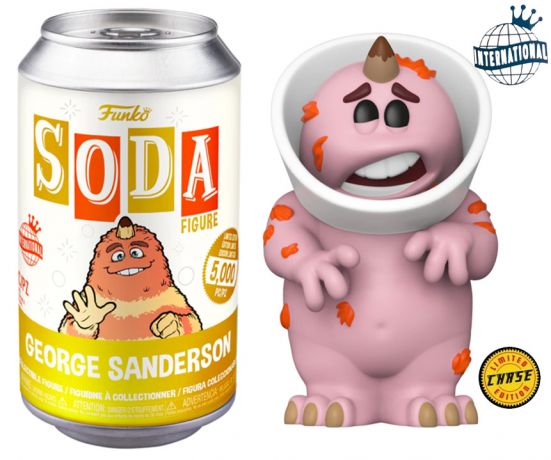 Figurine Funko Soda Monstres et Compagnie [Disney] George Sanderson (Canette Jaune) [Chase]