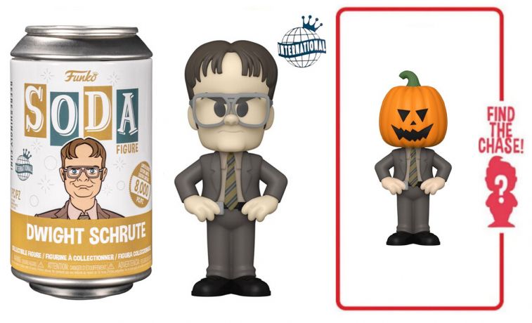 Figurine Funko Soda The Office Dwight Schrute (Canette Marron)