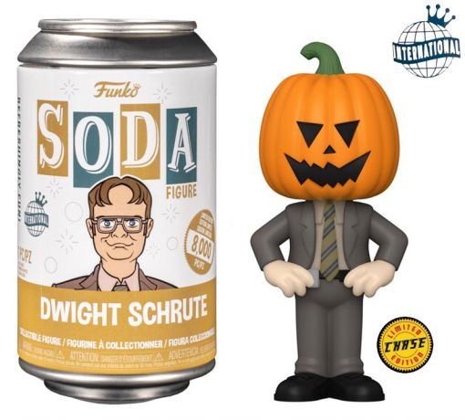 Figurine Funko Soda The Office Dwight Schrute (Canette Marron) [Chase]