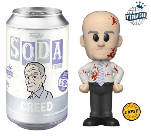 Figurine Funko Soda The Office Creed (Canette Grise) [Chase]