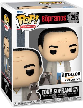 Figurine Funko Pop Les Soprano #1295 Tony Soprano avec canard