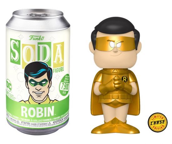 Figurine Funko Soda DC Comics Robin (Canette Verte) [Chase]