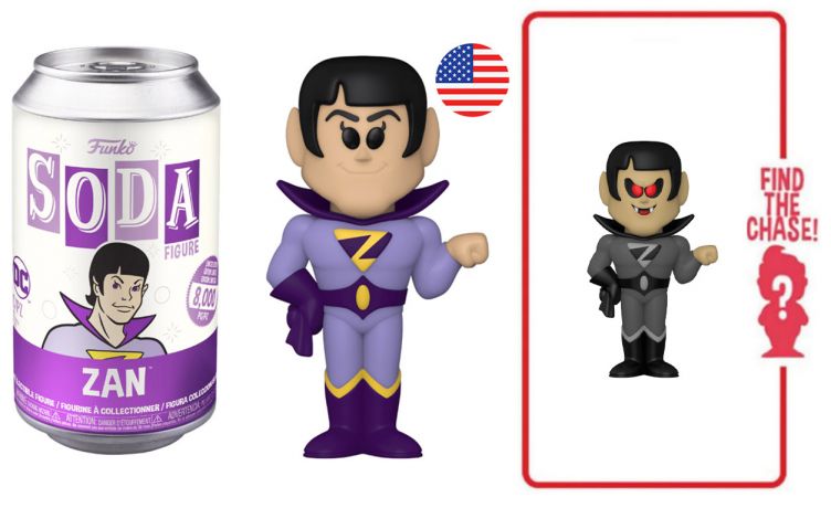 Figurine Funko Soda DC Comics Zan (Canette Violette)