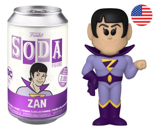 Figurine Funko Soda DC Comics Zan (Canette Violette)