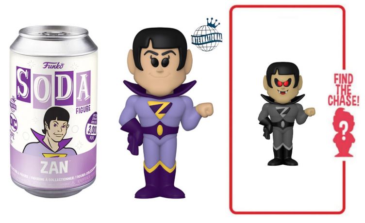 Figurine Funko Soda DC Comics Zan (Canette Rose)