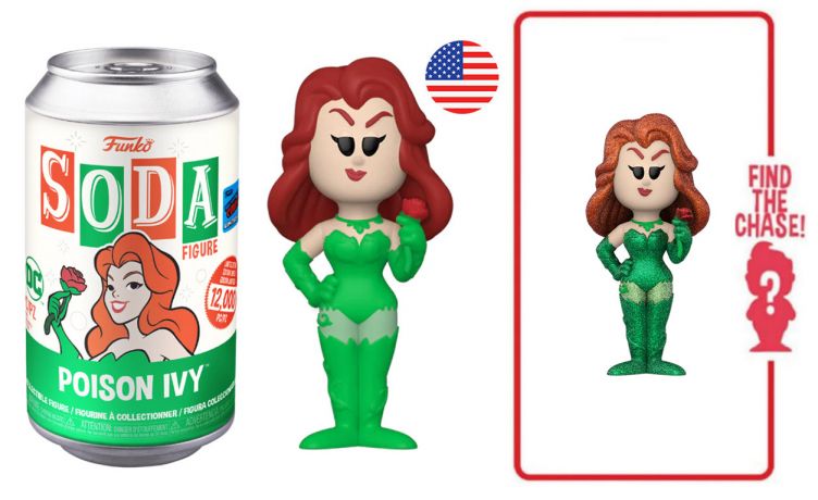 Figurine Funko Soda DC Comics Poison Ivy (Canette Verte)
