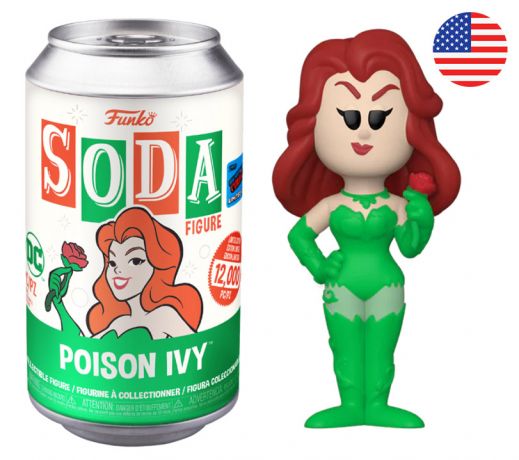 Figurine Funko Soda DC Comics Poison Ivy (Canette Verte)