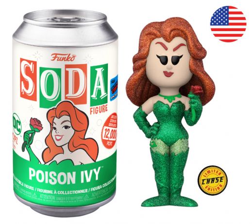 Figurine Funko Soda DC Comics Poison Ivy (Canette Verte) [Chase]