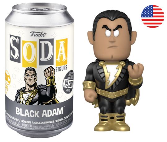Figurine Funko Soda DC Comics Black Adam (Canette Grise)