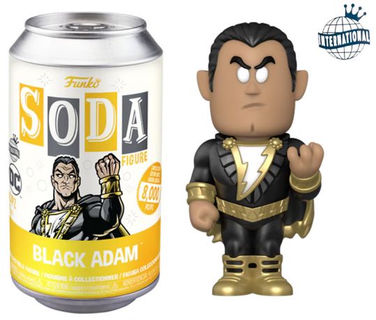 Figurine Funko Soda DC Comics Black Adam (Canette Jaune)
