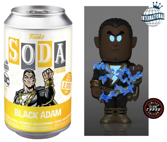 Figurine Funko Soda DC Comics Black Adam (Canette Jaune) [Chase]