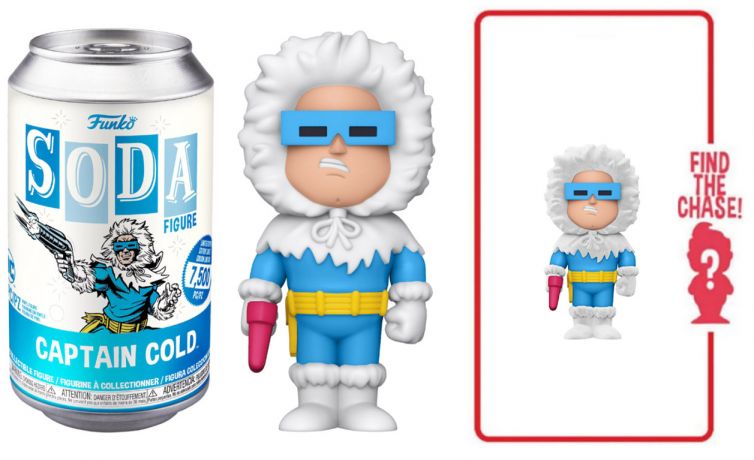 Figurine Funko Soda DC Comics Captain Cold (Canette Bleue)