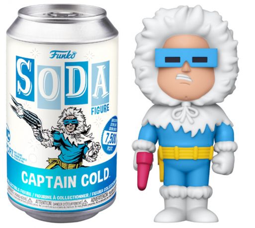 Figurine Funko Soda DC Comics Captain Cold (Canette Bleue)