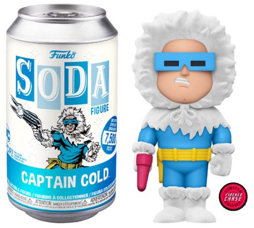 Figurine Funko Soda DC Comics Captain Cold (Canette Bleue) [Chase]