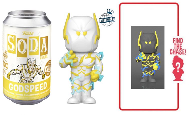 Figurine Funko Soda DC Comics Godspeed (Canette Jaune)