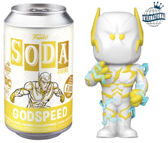 Figurine Funko Soda DC Comics Godspeed (Canette Jaune)